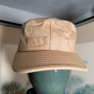 NWOT.  K & B Ethos khaki cap.  Size S.  (165)